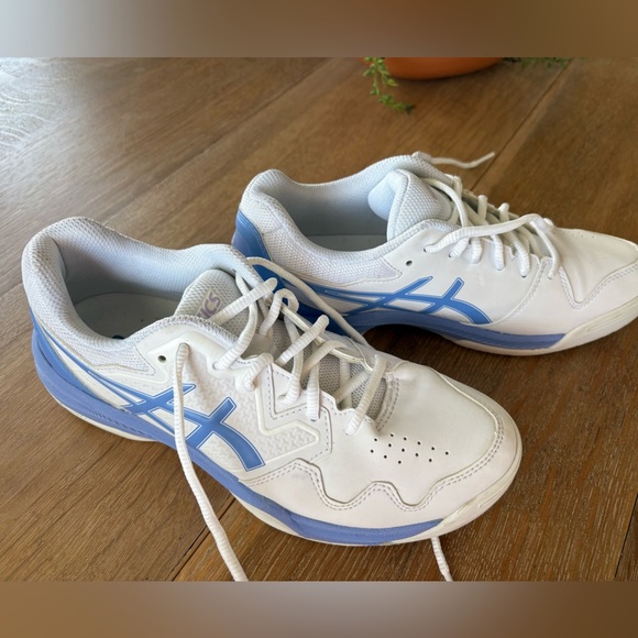 ASICS Women's Gel-Dedicate Tennis Pickleball Shoes Sky Blue/white  Size 8.5 - Picture 3 of 13